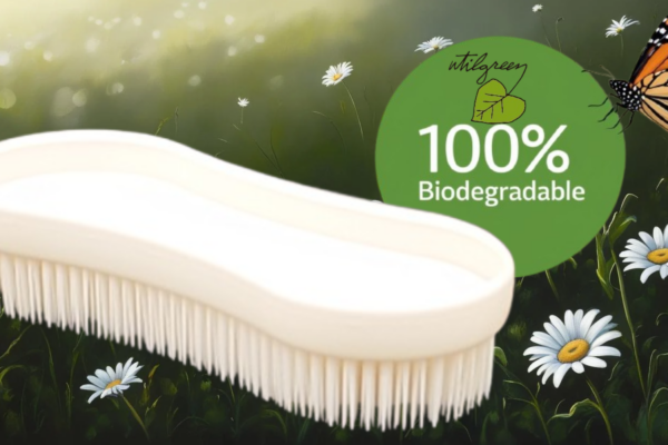 Our First Bioplastic Brush: A Step Towards Sustainable Plastic